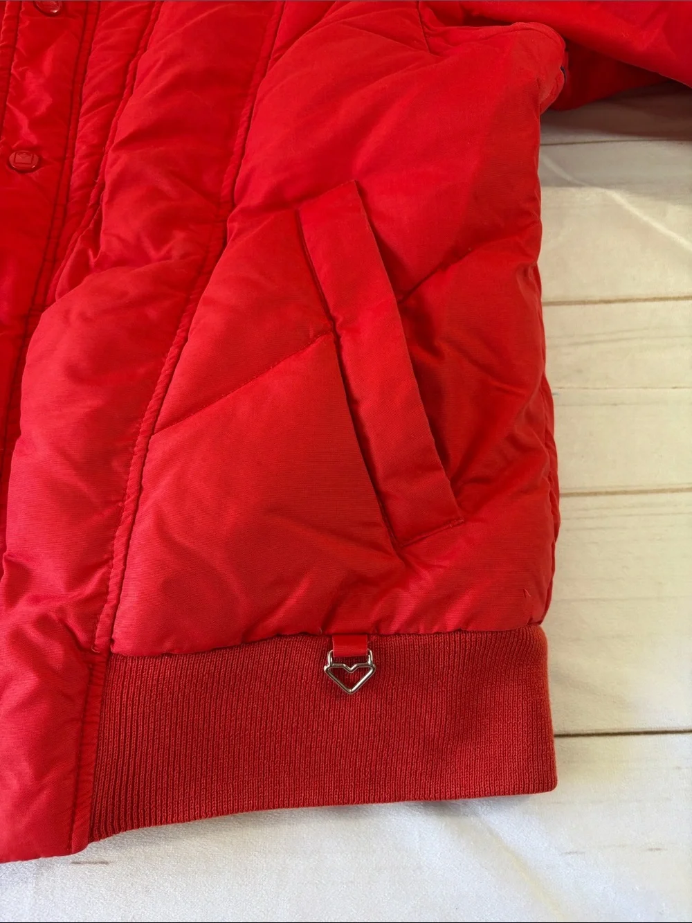 Obermeyer Vintage Red Ski Jacket